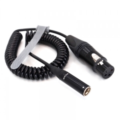 BMPCC 4K MINI XLR Male to XLR 3 pin Audio Cable for BMPCC 4K