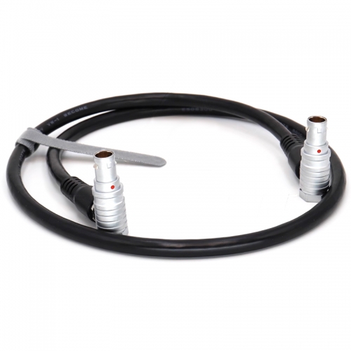 50/80cm dual right angle RED camera LCD EVF monitor power cable 1B 16 pin to 16 pin