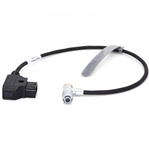 40/60/80cm to 2 pin right angle head to DTAP Head for BMPCC4K/6K camera