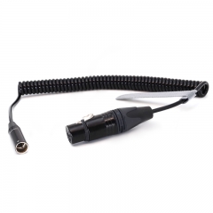 BMPCC 4K MINI XLR Male to XLR 3 pin Audio Cable for BMPCC 4K