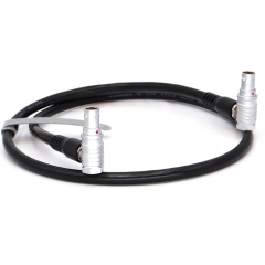 50/80cm dual right angle RED camera LCD EVF monitor power cable 1B 16 pin to 16 pin