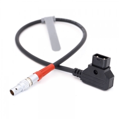 40/60/80cm ARRI WCU-4Wireless Transmitter power cable D-Tap to 0B4 pin LBUS/FIZ/MDR