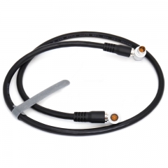 50/80cm dual right angle RED camera LCD EVF monitor power cable 1B 16 pin to 16 pin