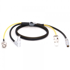 60/80/100 cm camera OB 2 pin to 2 pin+SDI Swit Vaxis Teradek wireless transmitter SMALL HD monitor Power Cable