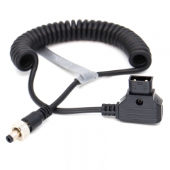 Swit wireless transmitter，ATOMOS、SMALLHD702 monitor power cable D-TAP to DC2.5 with locking