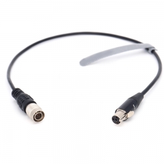 40/60/80cm camera Sony VENICE Hirose 4 pin 12V Power to TVLOGIC 058 monitor power cable