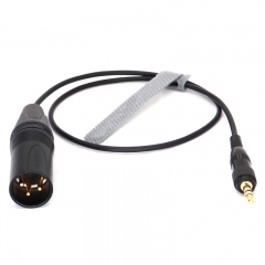 3.5mm TRS to 3 pin Male/Female/Mini XLR Locking Audio Cable Senn heiser Headphone Monitoring Cable