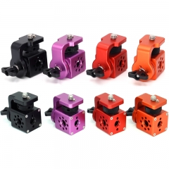 360° Swivel Head with 3/8 Screw Hole and Locating Hole