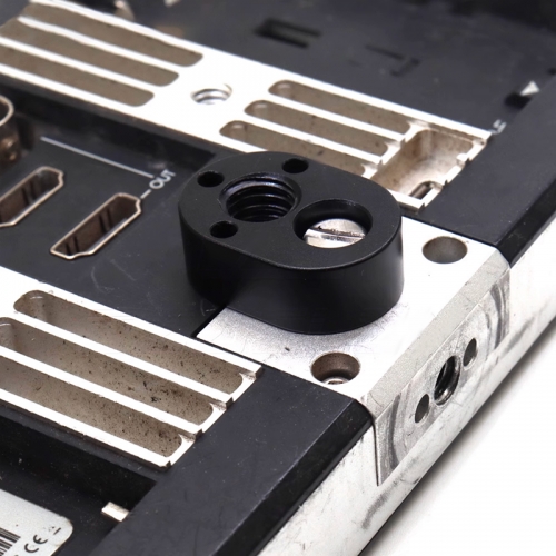 SamllHD monitor Adapter with 1/4" Screw with Locating Pin to 3/8" Screw Hole
