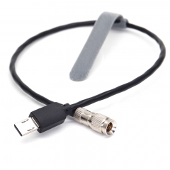Micro USB to din Sony FX3 A7M3/M4/S2/S3 A1 micro-USB to 3.5, DIN1.0/2.3 cable