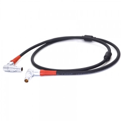 80/120/150cm ARRI WCU4 camera LBUS Port monotor cable Right angle to right angle head LBUS4 pin to LBUS 4 pin right angle head