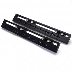3/8 1/4 Screw Chesseboard Power Splitter camera Audio Recording Equipment Fix Bracket for Car Video Making