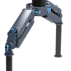 Universal Gimbal Z Axis Spring Dual Handle Grip with Nato Clamp for DJI RS2 RS3 RS3PRO RS4 RS4PRO