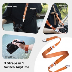 3 in 1 Convertible Magnetic Buckle Wrist&Shoulder Strap System