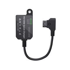V Mount Battery Port to USB C Adapter Bidirectional Quick Charging Cable
