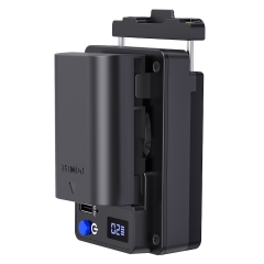 Camera Cooling Fan with NP-FZ100 and LP-E6P Battery Mount