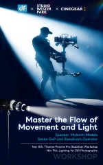 Pro Stabilizer System and Portrait Lighting Workshop on Nov 8 & 9 in Westerpark Studio Amsterdam