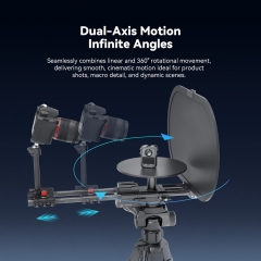 2-Axis Electric 360° Automatic Motorized Rotating Platform Rig