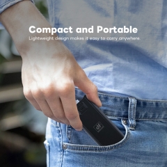 Full Decoding Battery Handle for DJI Osmo Pocket 3 with USB C Transfer Date(External Audio Input)