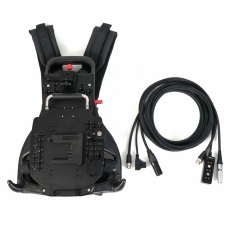 V Mount Battery Plate and Cheese Plate Support Vest with Cable