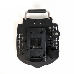 V Mount Battery Plate and Cheese Plate Support Vest with Cable