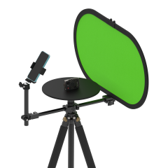 MINI Manual 360 Rotating Spinning Plateform with Table Clamp for Smartphone and Small Cameras