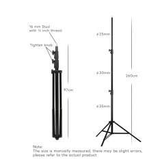 2.88m Professional Studio Tripod Stand