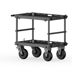Video Production Camera Cart Collapsible Mobile Workstation