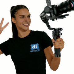 DIGITALFOTO Brand Black T-Shirt with Fashion Design