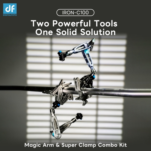 11" Damping hover & F22 Quick Release Magic Arm with HEIPI C100 Sabertooth Super Clamp