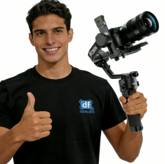 DIGITALFOTO Brand Black T-Shirt with Fashion Design