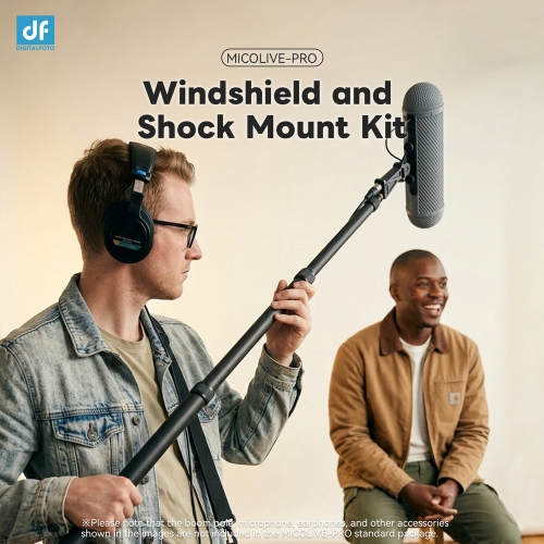 BLIMP System Microphone wind protect Cage Windshield Upgraded Shock Mount Suspension System for RODE Sennheise Rycote Sony Atomos Neumann Audio-Technica Shotgun Microphones