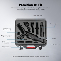 Hard Protective Safety Case for DJI RS5 Foam Insert Gimbal