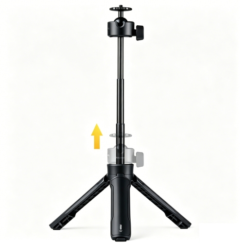 Touch-Open 200-402mm 2Kg Payload Selfie Stick Table Tripod for Iphone OSMO POCKET 4 Gopro Insta 360