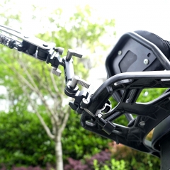 Motorbycle Clamp with Nato Rail Z-Axis Mini Spring Arm for DJI Osmo Pocket Action Camera Insta 360