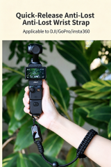 Wrist Strap with Quick Release System for DJI OSMO POCKET 3 OSMO POKCET 4 Action Camera Insta 360 Camera