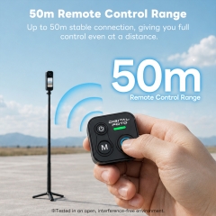 Rainproof Wireless Controller for DJI Osmo Action/Osmo 360/Insta360 with waist strap