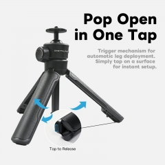 Touch-Open 200-402mm 2Kg Payload Selfie Stick Table Tripod for Iphone OSMO POCKET 4 Gopro Insta 360