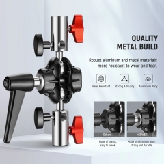 Double Ball Joint Adapter C Focus Heavy Duty Light Stand Head Adapter Double Ball Joint Adapter C
