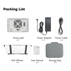 2500-9900K 100W RGB LED Panel Light with APP