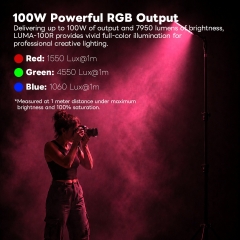 2500-9900K 100W RGB LED Panel Light with APP