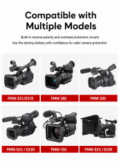 BP-U30 Camera Dummy Battery Power Adapter Series | Type-C & D-TAP Option