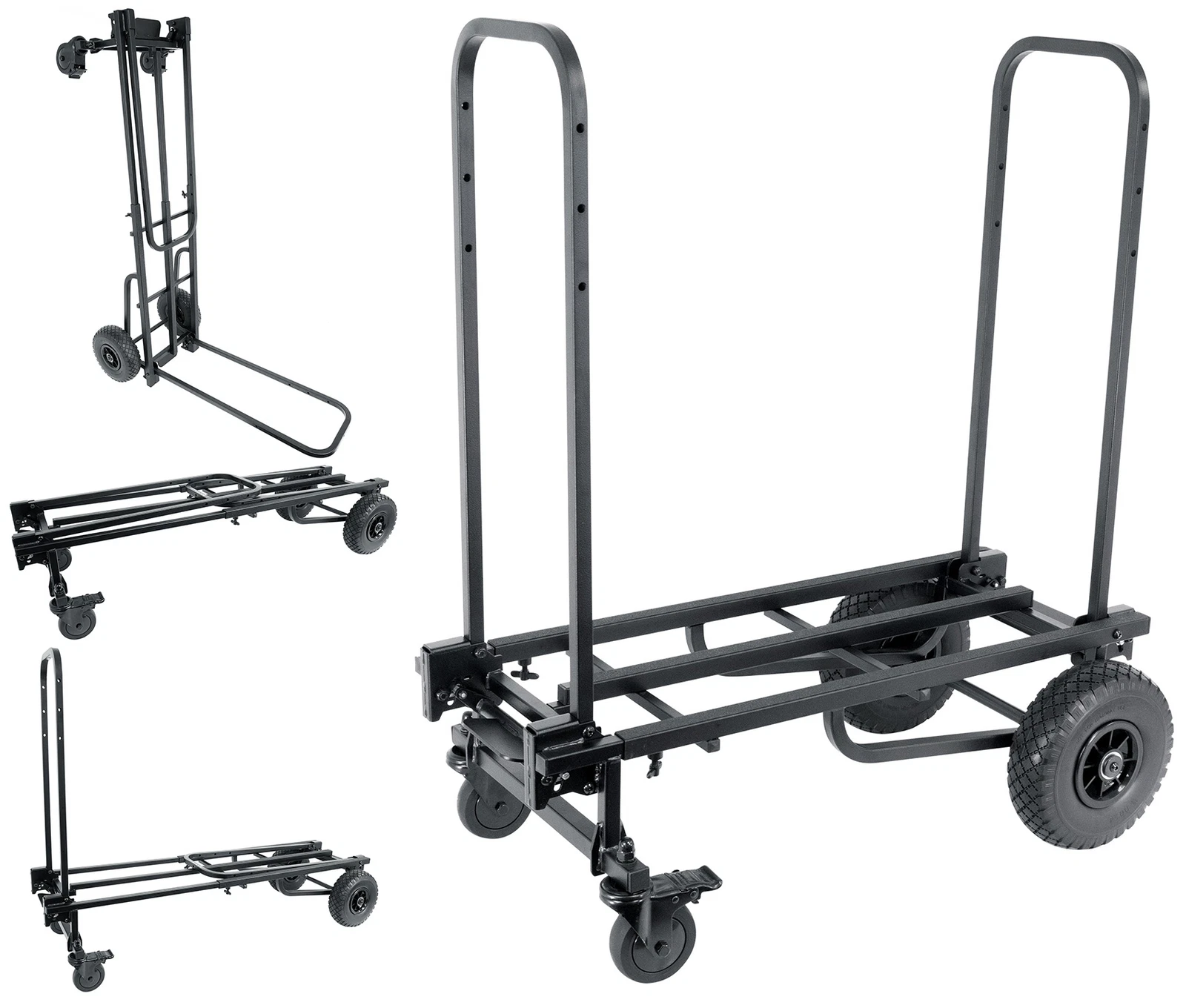 Collapsible Utility Production Cart for Film, Television &Audio& Photo Industry