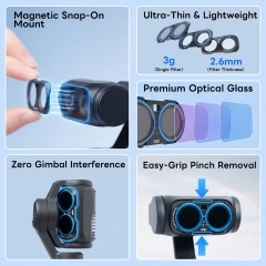 CPL&Black Mist&VND Magnetic Filter Kit for Insta360 LUNA Pocket Camera