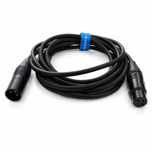 3 Pin Male XLR to 3 Pin Female XLR Audio Cable