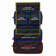 Accessories Bag for ROVER-90 Collapsible Utility Production Cart for Film, Television &Audio& Photo Industry