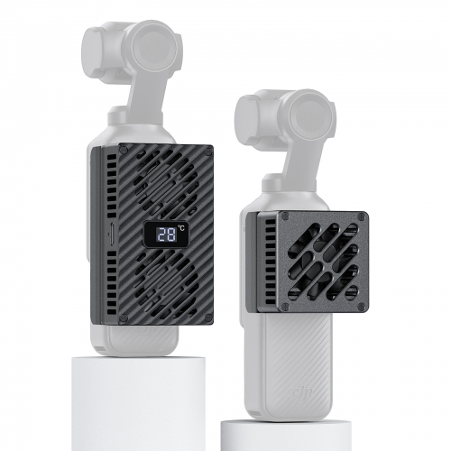 Dual-Fan High-Performance Edition · Mini Edition Pocket CameraSemi-Conductor Cooler Compatible with Pocket 3, Pocket 4 & Pocket 4 Pro