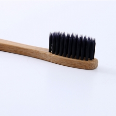 100% Eco-friendly material OEM Charcoal Bamboo Toothbrush