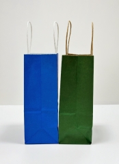 Premium Small Vertical Kraft Paper Carry Bags