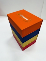 Sophisticated Matte Magnetic Flip-Top Gift Boxes
